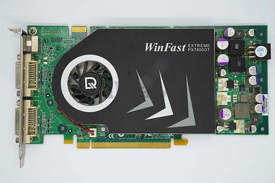 丽台Winfast PX7800 GT EXTREME 256MB显示卡（nVIDIA GeForce 7800 GT芯片）